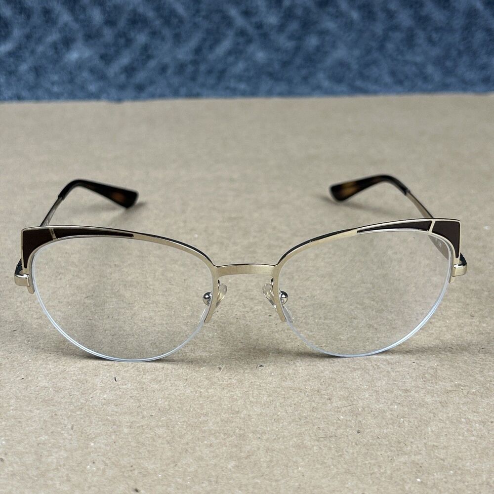 VOGUE VO4153 848 Eyeglasses Lenses Only Cat Eye Gold 51-18-135   G192